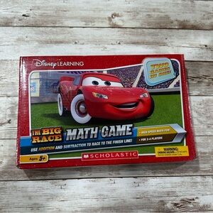 3 for $21! NWT Disney Learning: The Cars Big Race Math Game